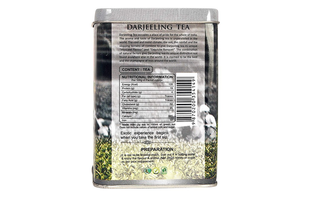 JAGS Darjeeling Tea    Pack  200 grams